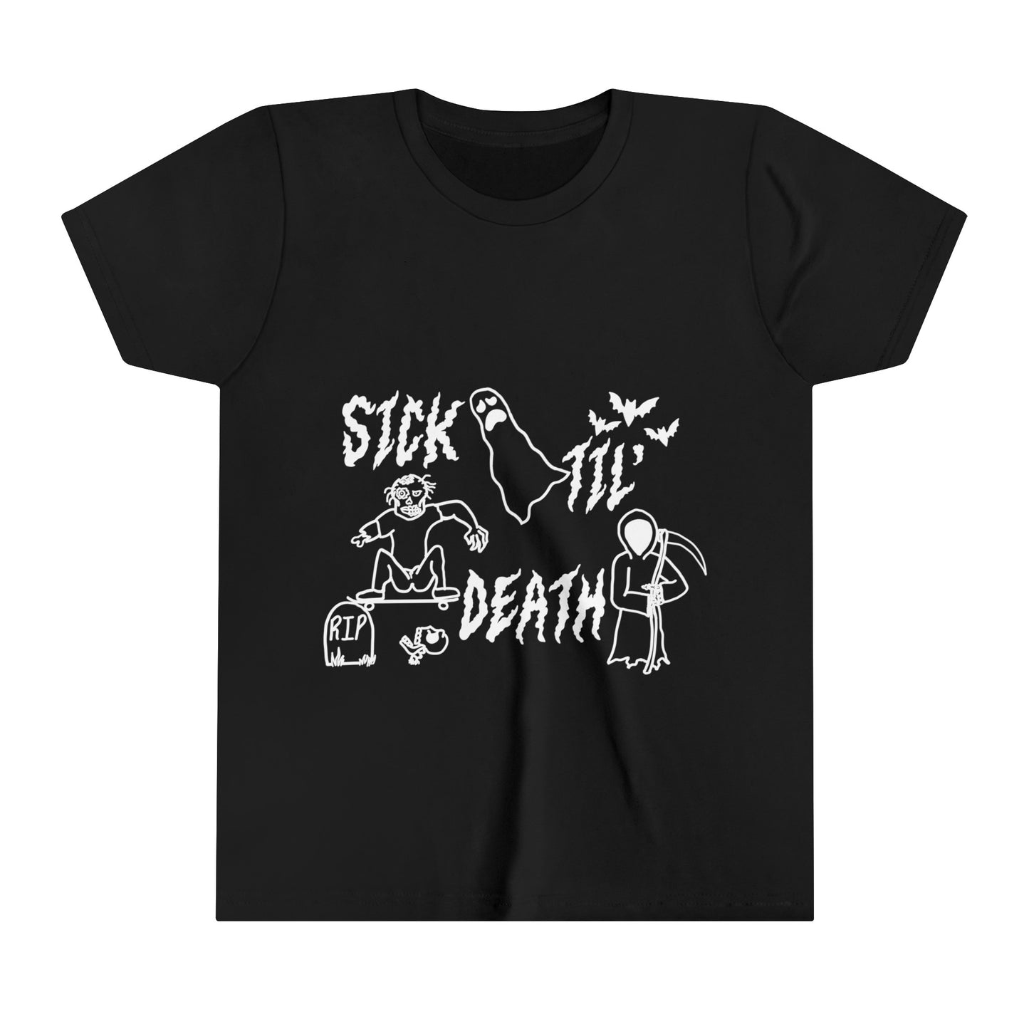 T-shirt Doodle pour jeunes malades jusqu'à la mort