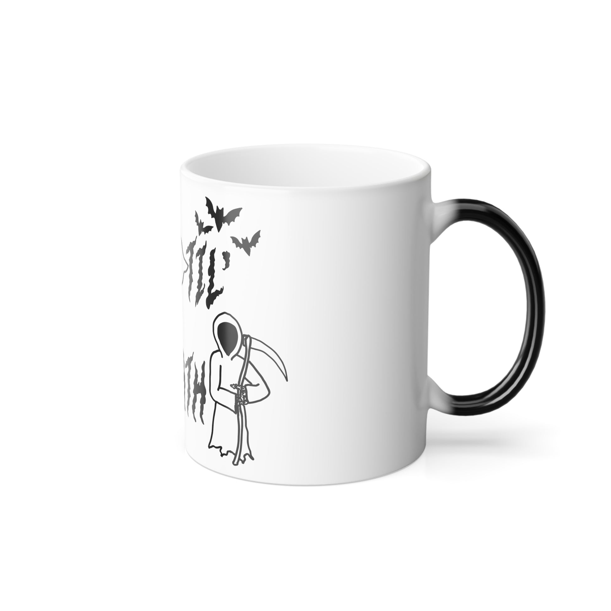 sick til’ death doodle 11oz color morphing mug