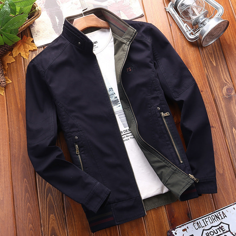 outdoor leisure double-sided jacket