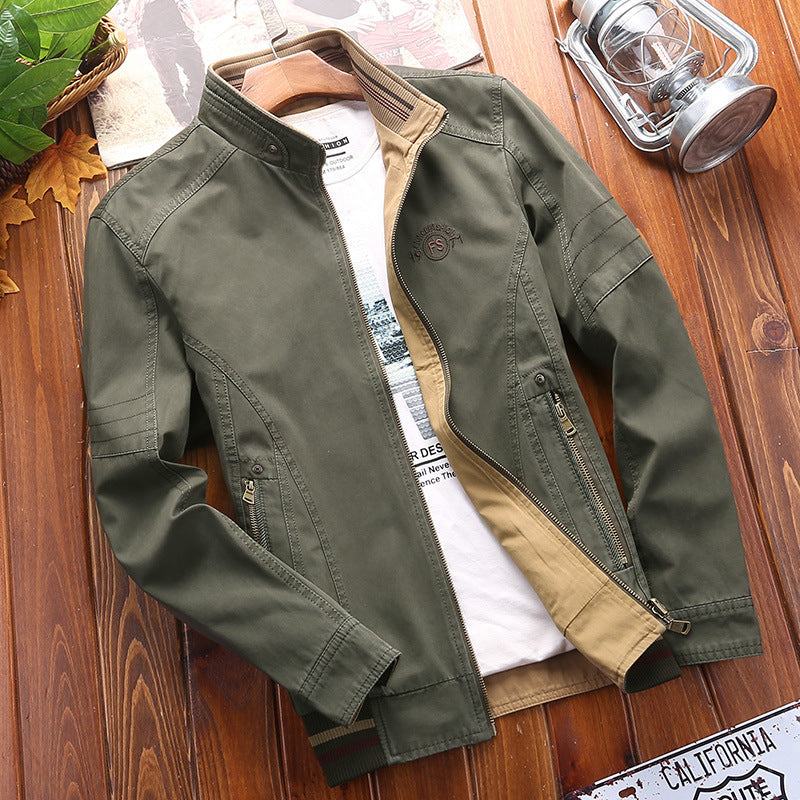 outdoor leisure double-sided jacket