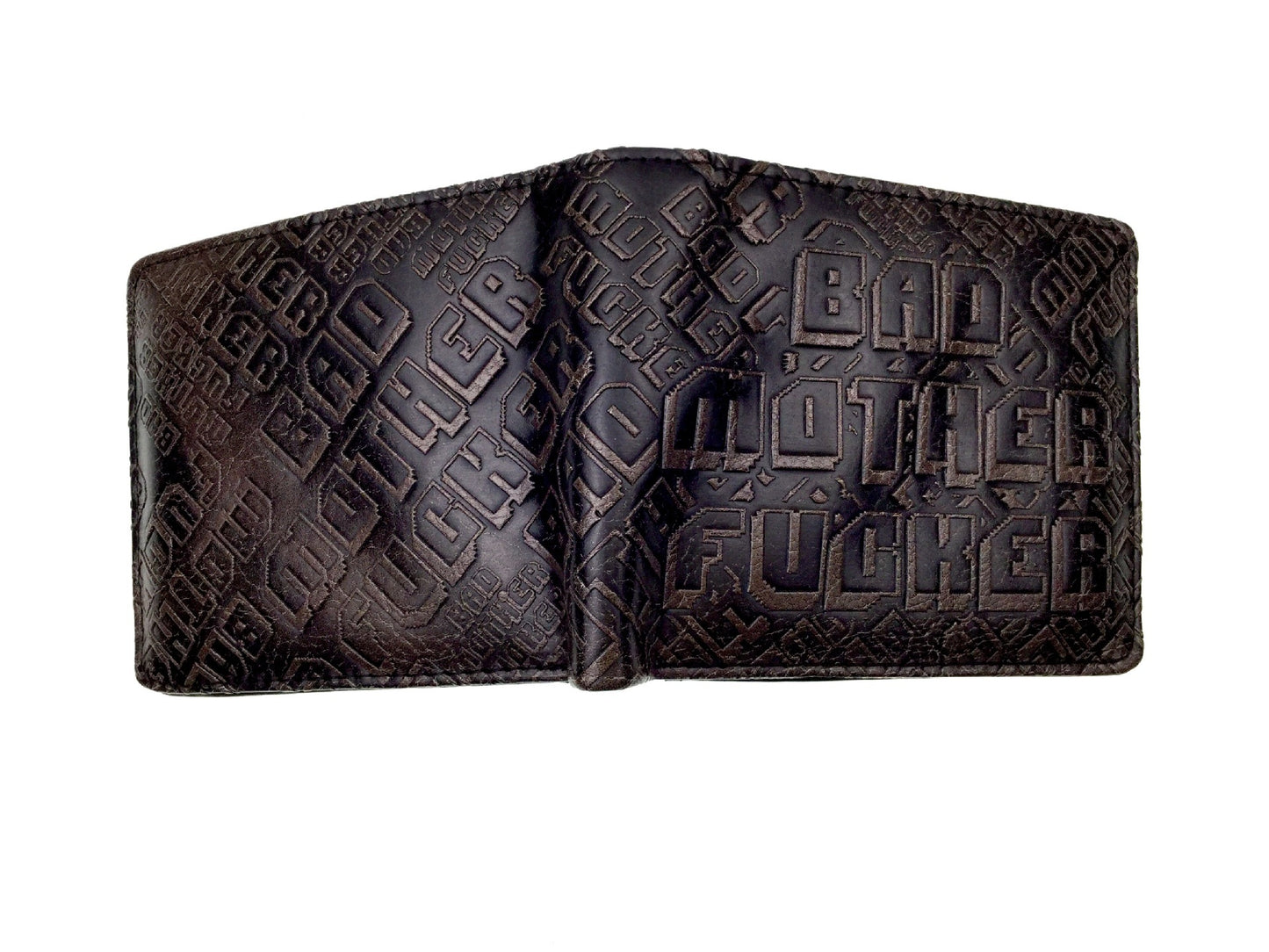 pulp fiction bmf pu leather embossed men'