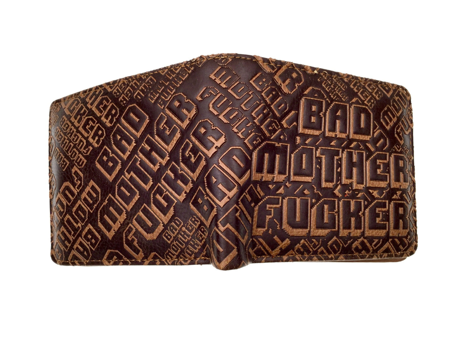 pulp fiction bmf pu leather embossed men'