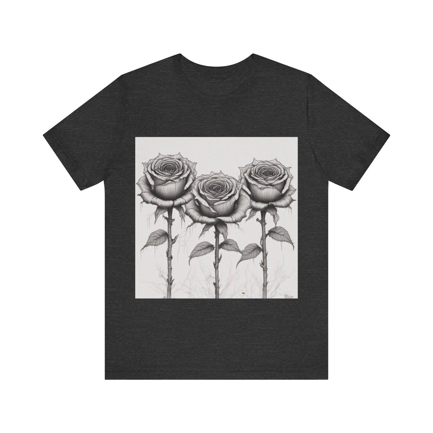 Three Roses Unisex Jersey Tee