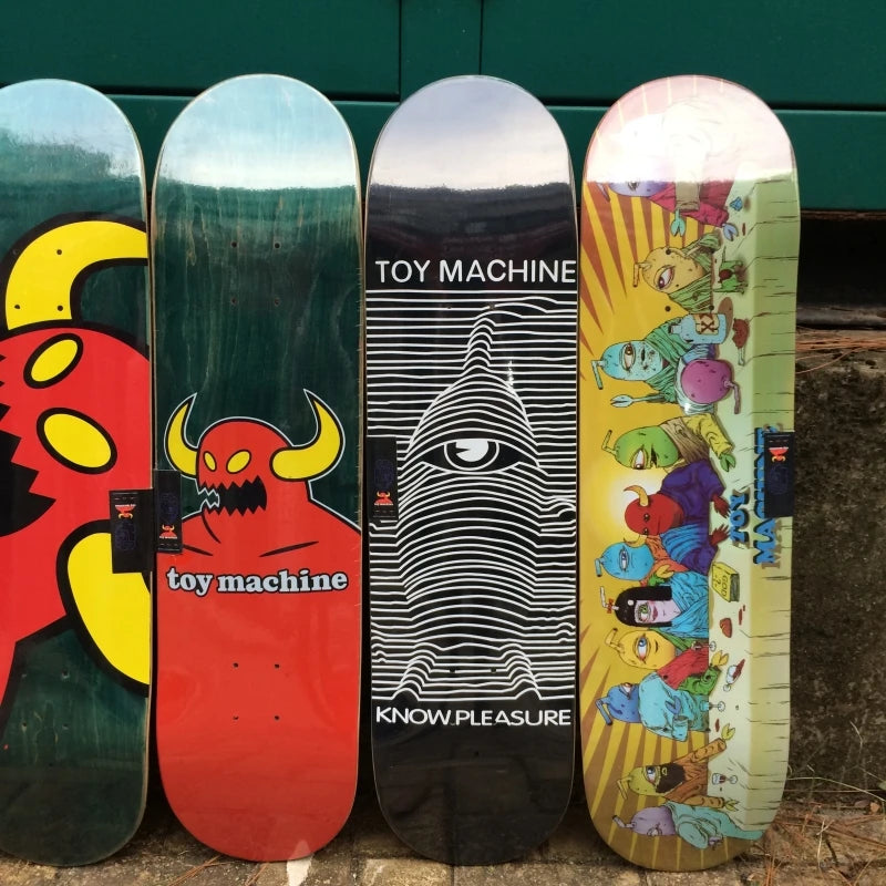 toy machine 7 layer canadian maple skateboard deck