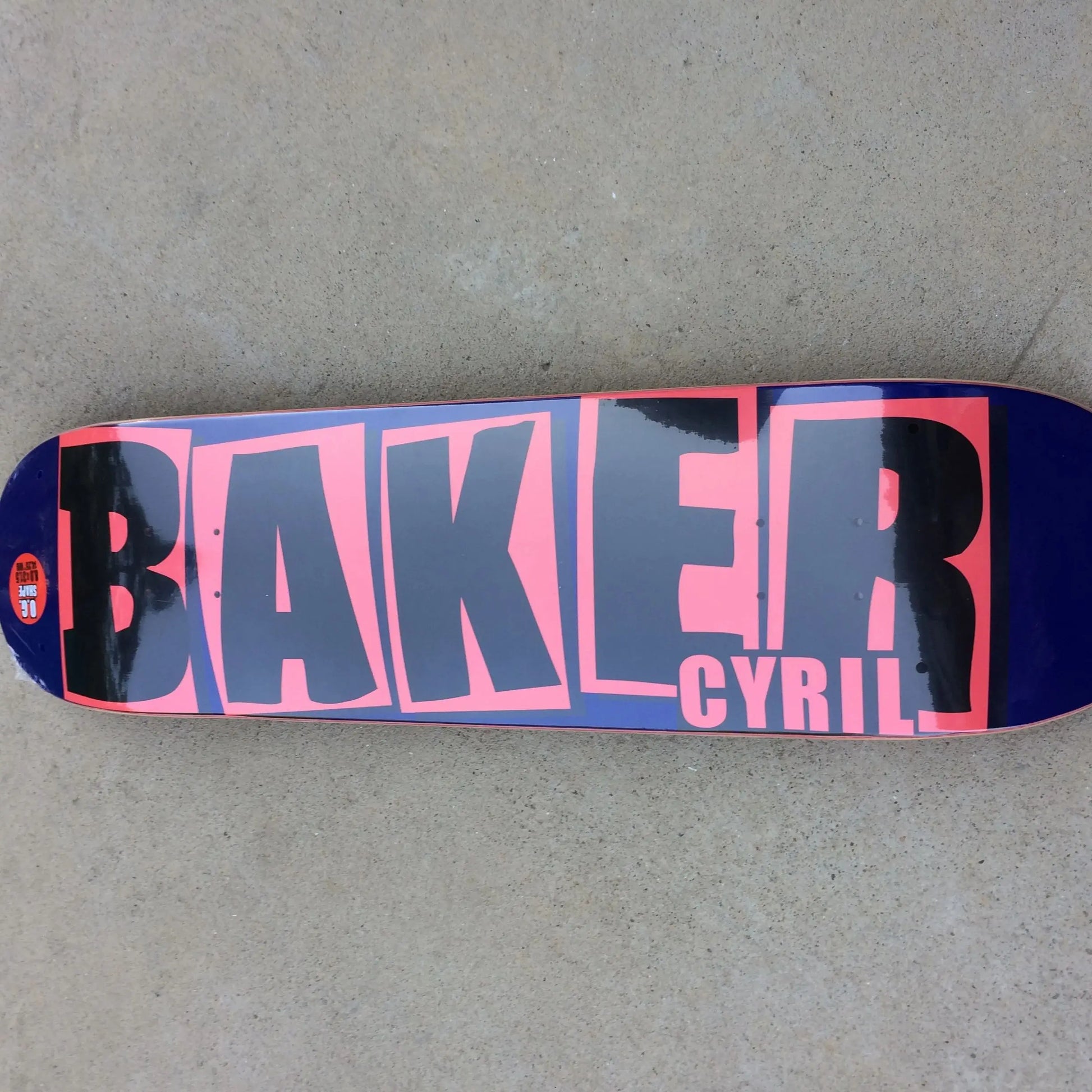 baker skateboard canadian maple deck