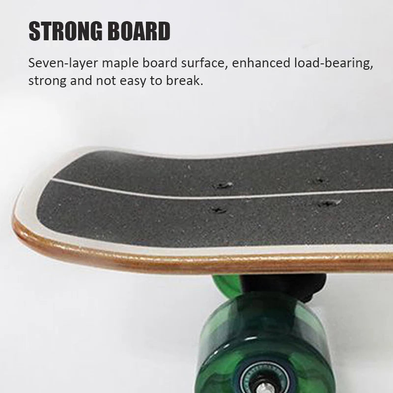 portable mini skateboard 19 inch complete skateboard maple high speed drift cruiser skate board