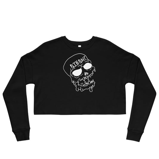 Women's SIKSKULL Cropped Sweatshirt